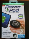 Power Pod Keychain Phone Charger. Emergency When You Need It!. Fixed Price $9.99.