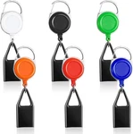 6 Pcs Retractable Lighter Leash, Keychain Holder With Multicolored. Fixed Price $13.97.