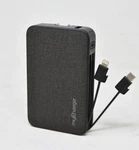 Mycharge Powerhub 10AH Portable Charger For Iphone & Samsung Integrated Cables. Fixed Price $37.36.