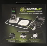 Powermat PMM-2PB-B32 Wireless Charging Mat, Powercube W/ Tips And Apple Dock. Fixed Price $18.99.