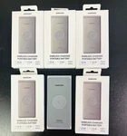 New Samsung 2IN1 Portable Fast Wireless Charger Power Bank 10000MAH Gray. Fixed Price $29.99.