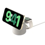 Belkin Boostcharge Pro 2-IN-1 Wireless Charging Dock With Magsafe 15W Sand. Fixed Price $58.79.
