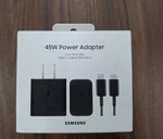 Used Samsung Travel Adapter EP-T4511 45W With Type Cable. Fixed Price $15.99.