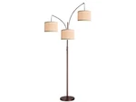 F1378 Lights Arc Brown Baige 60W Led Indoor Standing Dimmable Floor Lamp. Fixed Price $78.01.
