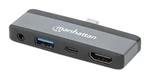 Manhattan Usb-c Pd To Hdmi 4-IN-1 Mobile Docking Station. Fixed Price $34.53.