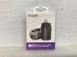Statik Blitz 45W Dual Car Fast Charger Usb-c / Usb-a New Sealed. Fixed Price $9.99.