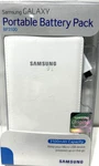 Samsung Galaxy Portable Battery Pack BP3100 - White 3100M Ah Capacity Recharge. Fixed Price $11.90.
