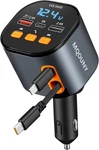 Retractable CHARGER,5 In 1 Fast Cars Phone 90W,BLUETOOTH 5.3 Fm T.... Fixed Price $43.99.
