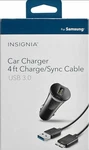 Lot 96X Insignia Usb Car Charger With Micro 3.0 Cable - Black. Fixed Price $45.99.