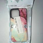 The New Case Patterned Marble Hard For Iphone 14 Pro Max Pink Blue Yellow. Fixed Price $10.00.