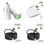 For Unihertz Jelly Star Pd Car Charger + 20W Wall 2X Usb To Type. Fixed Price $26.98.
