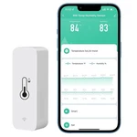 Tuya Smart Wireless Battery Powered Humidity And Temperature Sensor, Free Dat.... Fixed Price $23.93.