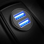 Ainope Car Charger Adapter Smallest Metal 4.8A Cigarette Lighter Usb Black. Fixed Price $20.70.
