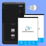 Excellent 2X 2100MAH Battery High-voltage Charger + Pin For Alcatel Verso 5044C. Fixed Price $65.58.