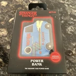 Stranger Things The Squawk Van 4000MAH Power Bank Charger Wsqk Radio Netflix New. Fixed Price $23.50.