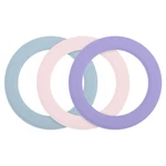 Uxcell Magnetic Sticker Ring, 3 Pcs Universal Blue/purple/pink. Fixed Price $13.50.