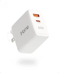 Ihome 65W Charger Block, Gan Fast Charging With Dual Ports (usb-c White. Fixed Price $33.46.