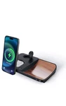 At&t 3-IN-1 Executive Wireless Charging Station ,30W Charger, 4FT Cable, Wood. Fixed Price $37.00.