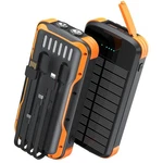 Soxono Solar Charger Power Bank, Pd 20W Fast Charging External Black-orange. Fixed Price $60.66.