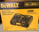 Dewalt DCB102 Dual Port Charger 12V 20V Usb Battery Yellow Power Tool. Fixed Price $89.00.