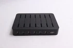 Poweroni Port Usb Charging Dock Station Black PCS6-10B Cords Not Included. Fixed Price $33.97.