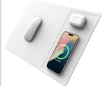 Pout H3 Pro Dual Qi Wireless Charging Mouse Pad Fast Charger. Fixed Price $16.50.