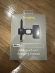 Heyday Wireless 3-IN-1 Foldable Charging Station Apple Compatible. Fixed Price $9.00.
