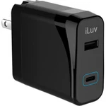 Iluv IAD530PDULBK 42W Wall Charger W/30W Usb-c & 12W Usb-a Dual Ports. Fixed Price $24.99.