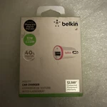 Belkin Mixit Universal Car Charger (12WATT/2.4 Amp)usb Port) Pink Free Ship. Fixed Price $12.49.