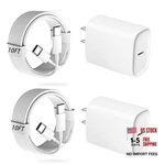 Iphone 17 16 15 Pro Charger Fast Charging, 20W Usb 10FT White. Fixed Price $35.63.