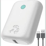 Nimble Champ Lite 5200MAH Eco-friendly Compact Battery With Usb-c Stone White. Fixed Price $20.00.