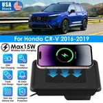 Car Wireless Charger Holder Phone Fast Charging Pad For Honda Cr-v 2017-2019 Usa. Fixed Price $41.99.