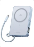Ugreen Magflow 10,000MAH Power Bank, QI2 25W Certified Wireless Blue. Fixed Price $107.50.
