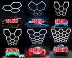 Car Detailing Led Light Honeycomb Hexagon For Workshop Garage Warehouse Gym. Fixed Price $258.99.