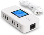 60W/12A 8-PORT Desktop Charging Station Multiple Usb, Travel White. Fixed Price $56.17.