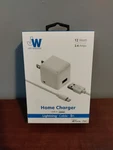 Just Wireless 2.4A/12W 1-PORT Usb-a Wall Charger 5FT Tpu Cable. Fixed Price $7.99.