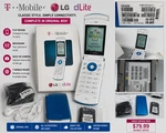 Lg Dlite GD570 Blue T-mobile Flip Phone Complete Box Rare Vintage Y2K Collect. Fixed Price $129.99.