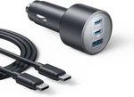 Anker Iphone 17 Usb-c Car Charger, 167.5W Max 3-PORT Ultra-compact Type-c Fast. Fixed Price $77.92.