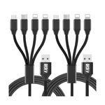 4 1 Charging Cable 2PACK 6.6FT Multiple Charger Cord Usb A... Fast Ship. Fixed Price $18.67.