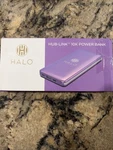 Halo Hub-link 10K Portable Power Bank For Iphone Purple Fast Charging. Fixed Price $29.67.