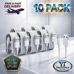 10 Pack Fast Charging Cable Quick Charger Power Sync Cord Bulk Wholesale. Fixed Price $13.75.