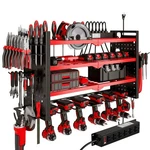 Power Tool Organizer Wall Mount Charging Station 4 Layer Red TR005 Cordless. Fixed Price $89.99.