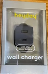 Heyday Dual Port 25W Usb-a And Usb-c Wall Charger Dusk Blue. Fixed Price $14.99.