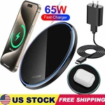 65W Wireless Fast Charger Charging Pad For Samsung Z FOLD7 4 FLIP7 3. Fixed Price $18.99.