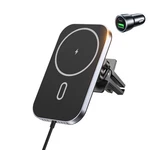 Magsafe Car Mount Charger 360 Rotation Wireless Iphone 17/16/15/14/13/12 Mukiya. Fixed Price $51.99.
