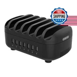 10 Ports Charging Station For Multiple Devices, 120W Organizer,. Fixed Price $75.65.