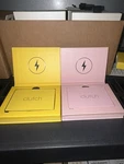 Clutch World's Thinnest Portable Charger V3 For Apple Yellow And Pink Set Of 2. Fixed Price $65.99.