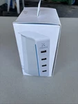 Stand Atomi 30W 4-PORT Usb Desktop Charger. Fixed Price $27.49.