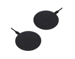 At&t Fast Charge 15W Compact Wireless Charging Pad Bundle (set Of 2)- New !!!. Fixed Price $13.27.