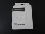 Monoprice 2-PORT 39 Watts Usb Car Charger Iphone Ipad Samsung Tablet Universal. Fixed Price $9.80.